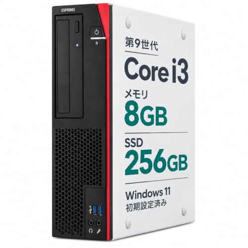Amazon.co.jp: デスクトップパソコン ESPRIMO D588 整備済 第9世代 i3